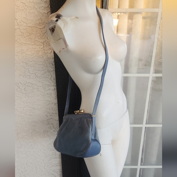 🤩10 min SALE 🤩RARE VINTAGE 1950s GUCCI LEATHER/SUEDE BAG, - Picture 12 of 16